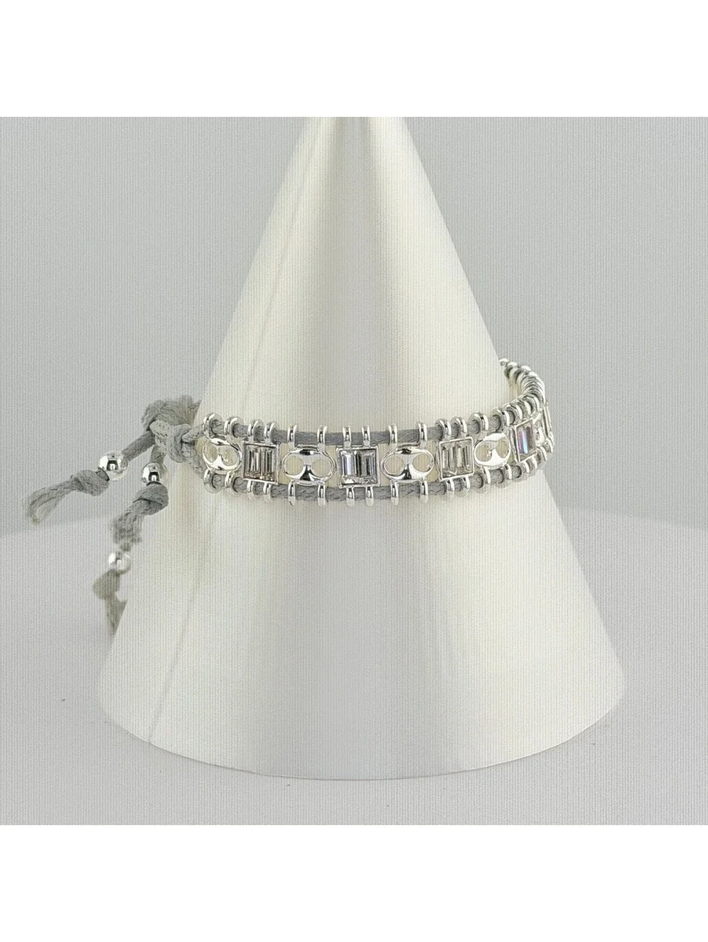 Bomb Party Single Stack Bracelet - on Silver Plating #190